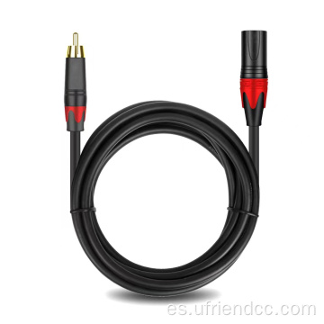 Línea de ajuste de ajuste de micrófono de cable de amplificador de altavoces de audio